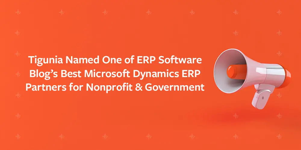 Tigunia Named One of ERP Software Blog’s Best Microsoft Dynamics ERP Partners for Nonprofit &amp; Government